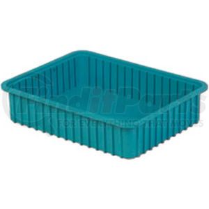 DC3050  Lt Blue by LEWIS-BINS.COM - LEWISBins Divider Box  DC3050 22-3/8" x 17-3/8" x 5", Light Blue