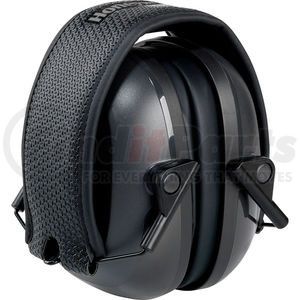 1035102-VS by NORTH SAFETY - Honeywell VeriShield&#153; 1035102-VS 100 Passive Earmuffs, Folding, Black, NRR 24