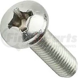 CNC08030 by TITAN FASTENERS - M8-1.25 X 30 Metal Phillips Pan Head Metric Screw 7985A PKG. 100