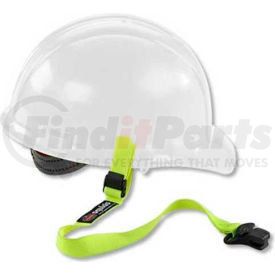 19155 by ERGODYNE - Ergodyne&#174; Squids&#174; 3155 Clamp Hard Hat Lanyard - Lime, 19155