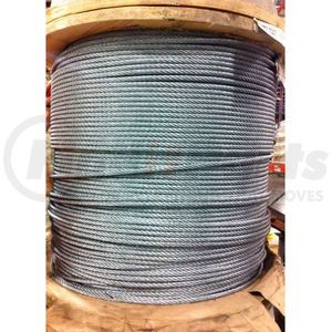 001700-00200 by SOUTHERN WIRE - Southern Wire&#174; 250' 1/8" Diameter 7x7 Galvanized Aircraft Cable