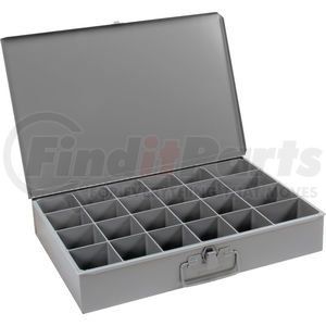 102-95 by DURHAM - Durham Steel Scoop Compartment Box 102-95 - 24 Compartments 18 x 12 x 3