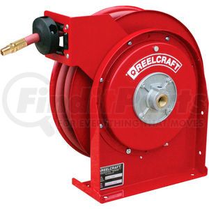 4425 OLP by REELCRAFT - Reelcraft 4425 OLP 1/4"x25' 300 PSI Premium Duty All Steel Spring Retractable Compact Hose Reel