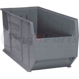 QRB166GY by QUANTUM STORAGE SYSTEMS - Quantum Plastic Rack Bin, 16-1/2"W x 41-7/8"D x 17-1/2"H, Gray