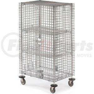 4785300 by METRO - Metro 800-Lb. Capacity qwikSLOT Security Trucks - 52-3/4" Wx27-1/4" Dx68-1/2" H