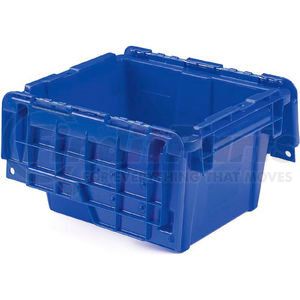 FP03 Blue by LEWIS-BINS.COM - ORBIS Flipak&#174; Distribution Container FP03 - 11-3/4 x 9-3/4 x 7-11/16 Blue