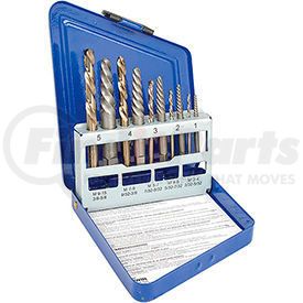 11119 by IRWIN - 10-pc Spiral Extractor & Drill Bit Set in Metal Index