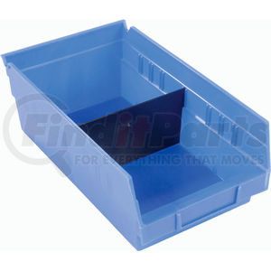 40120**** by AKRO MILS - Akro-Mils Shelf Bin Divider 40120 For 4"W x 4"H Shelf Bins, Black, Price Pack of 24