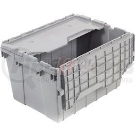 39120GREY by AKRO MILS - Akro-Mils Attached Lid Container 39120GREY - 21-1/2"L x 15"W x 12-1/2"H
