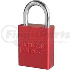 A1105RED by MASTER LOCK - American Lock&#174; No. A1105RED Solid Aluminum Rectangular Padlock, Red