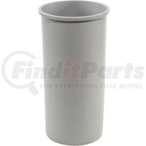 FG294700GRAY by RUBBERMAID - 11 Gallon Round Rubbermaid Waste Receptacle - Gray