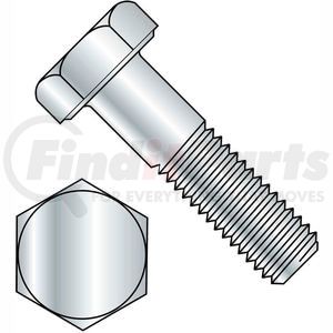 403026 by BRIGHTON-BEST - Hex Cap Screw - 1/4-20 x 2" - Steel - Zinc CR+3 - Grade 2 - PT - Pkg of 100 - Brighton-Best 403026