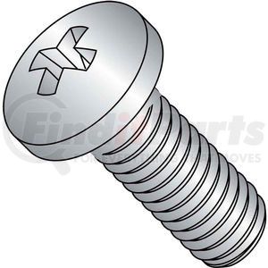 773408 by BRIGHTON-BEST - Machine Screw - 8-32 x 3/8" - Phillips Pan Head - 18-8 (A2) Stainless Steel - UNC - FT - 1000 Pack