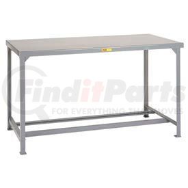 WST1-3684-36 by LITTLE GIANT - Little Giant&#174; Welded Steel Workbench - Steel Top & Open Base - 84"W x 36"D x 36"H