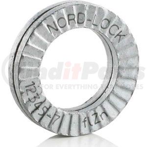 1527 by NORD-LOCK GROUP - Nord-Lock 1527 Wedge Locking Washer - Carbon Steel - Zinc Flake Coated - M10 - Pkg of 20