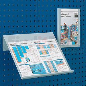 14014008.16 by BOTT - Bott Toolboard Shelf For Perfo Panels - Angled Document Holder - 18"Wx14"D (Double Letter Size)