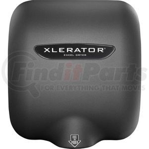 608161 by EXCEL DRYER - Xlerator® Automatic Hand Dryer, Graphite, 110-120V