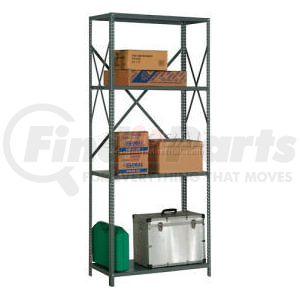 234204A by GLOBAL INDUSTRIAL - Global Industrial&#8482; Steel Shelving 20 Ga 36"Wx30"Dx85"H Open Clip Style 4 Shelf