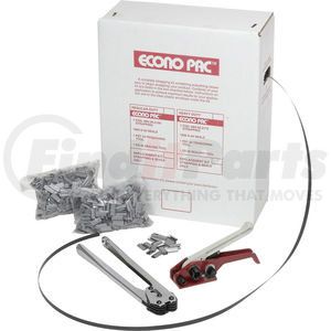 EP48HD by PAC STRAPPING PROD INC - Poly Strapping Kit 1/2" x 7,200' Coil With Tensioner, Sealer & Seals in Self Dispensing Box