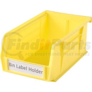 TR-1300 by AIGNER INDEX INC - Aigner Tri-Dex TR-1300 Slide-In Label Holder 13/16" x 3" for Shelf Bins, Price per Pack of 25