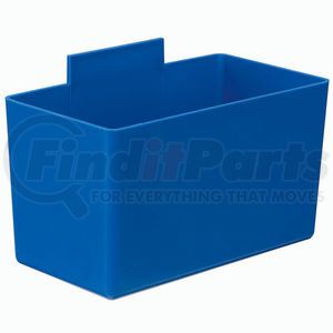 QBC112BL by QUANTUM STORAGE SYSTEMS - Little Inner Bin Cup QBC112  for Plastic Stacking Bins - 2-3/4 x 5-1/4 x 3 Blue