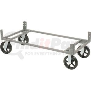 502589 by GLOBAL INDUSTRIAL - Global Industrial&#8482; 48"Wx24"D Gray Dolly Base Without Casters