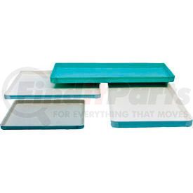 3180011675 by MOLDED FIBERGLASS COMPANIES - Molded Fiberglass Toteline Conveyor/Assembly Tray 318001 -18"L x 14"W x 1"H Gray