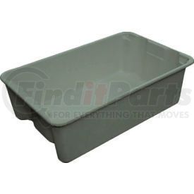 7803085172 by MOLDED FIBERGLASS COMPANIES - Molded Fiberglass Toteline Nest and Stack Tote 780308 - 19-3/4" x 12-1/2" x 6" Gray