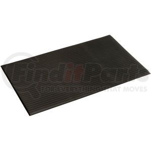 2016009003X60 by APACHE - Apache Mills Soft Foot&#153; Ribbed Surface Mat 3/8" Thick 3' x 60' Black