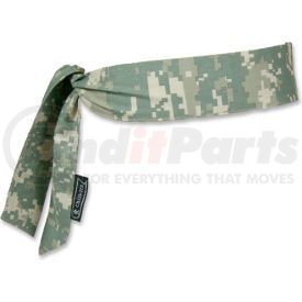 12304 by ERGODYNE - Ergodyne&#174; Chill-Its&#174; 6700 Evaporative Cooling Bandana - Tie, Camo, One Size