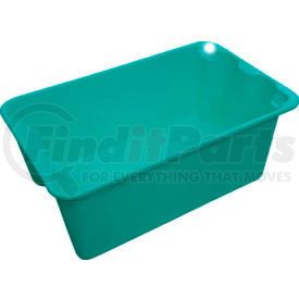 7804085170 by MOLDED FIBERGLASS COMPANIES - Molded Fiberglass Toteline Nest and Stack Tote 780408 - 20-1/2" x 12-7/8" x 8", Pkg Qty 10, Green