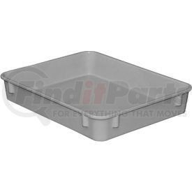 9301085136 by MOLDED FIBERGLASS COMPANIES - Molded Fiberglass Toteline Nesting Tote 930108 - 12-3/8"L x 9-3/4"W x 2-1/8"H, Gray