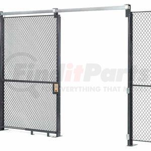 603343 by GLOBAL INDUSTRIAL - Global Industrial&#8482; Wire Mesh Sliding Gate - 10x6