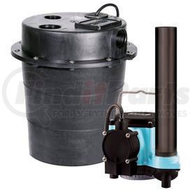 506055 by LITTLE GIANT - Little Giant 506055 WRS Series 1/3HP Water Removal System - 115V- Integral- 7-10" On Level
