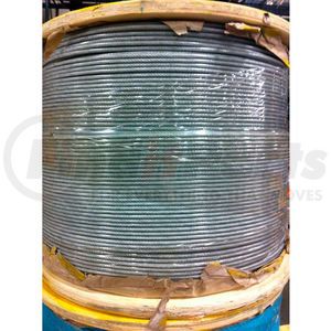 001800-00080 by SOUTHERN WIRE - Southern Wire&#174; 250' 3/32" Diameter Vinyl Coated 1/8" Diameter 7x7 Galvanized Aircraft Cable