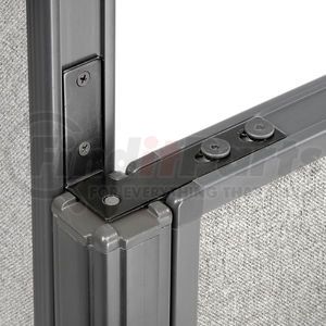 Global Industrial 240253 Interion® High-Low 90 Degree Connector Kit For 60" Low Panel