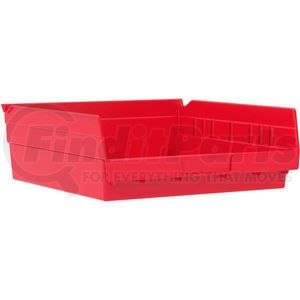 30170RED by AKRO MILS - Akro-Mils Plastic Nesting Storage Shelf Bin 30170 - 11-1/8"W x 11-5/8"D x 4"H Red