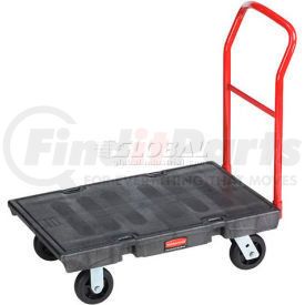 FG440600BLA by RUBBERMAID - Rubbermaid&#174; FG440600BLA Plastic Deck Platform Truck 36 x 24 2000 Lb. Capacity