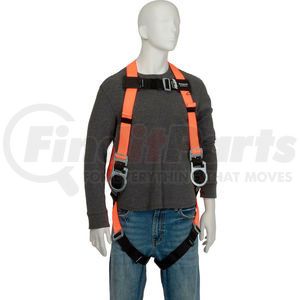 T4007/UAK by NORTH SAFETY - Miller® Titan Non-Stretch Harness, Mating Buckle Legs