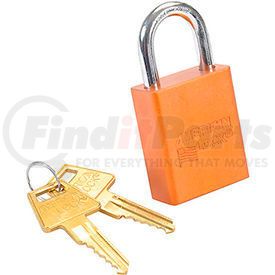 A1105ORJ by MASTER LOCK - American Lock&#174; No. A1105ORJ Solid Aluminum Rectangular Padlock, Orange