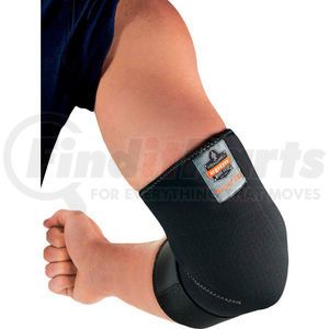 16583 by ERGODYNE - Ergodyne® Proflex® 655 Neoprene Elbow Sleeve with Strap, Black, Medium