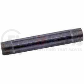 0830016408 by ANVIL INTERNATIONAL - 1/2 In. X 6 In. Black Steel Pipe Nipple 150 PSI Lead Free
