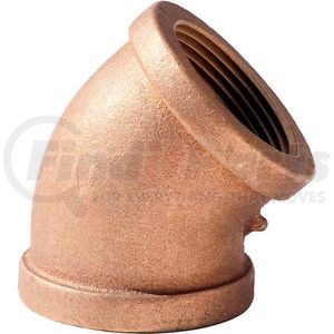 XNL102-20 by MERIT BRASS - 1-1/4 In. Lead Free Brass 45 Degree Elbow - FNPT - 125 PSI - Import