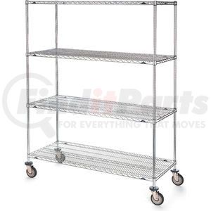 5445300 by METRO - Metro Super Erecta Shelf Trucks with Wire Shelves - 60" Wx24" D Shelf - 79" H