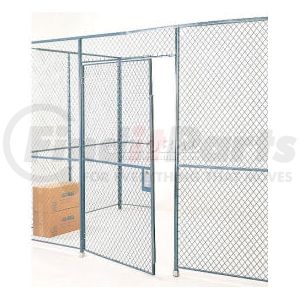 603332 by GLOBAL INDUSTRIAL - Global Industrial&#8482; Wire Mesh Hinged Door - 8x3