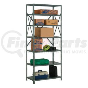 234346A by GLOBAL INDUSTRIAL - Global Industrial&#8482; Steel Shelving 20 Ga 48"Wx18"Dx85"H Open Clip Style 7 Shelf