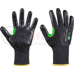 24-0913B/8M by NORTH SAFETY - CoreShield&#174; 24-0913B/8M Cut Resistant Gloves, Smooth Nitrile Coating, A4/D, Size 8