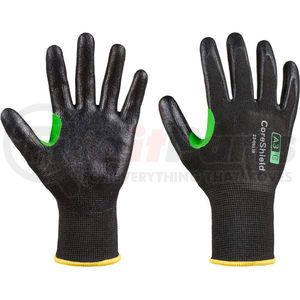 23-0913B/7S by NORTH SAFETY - CoreShield® 23-0913B/7S Cut Resistant Gloves, Smooth Nitrile Coating, A3/C, Size 7