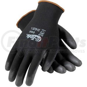 33-B125/L by PIP INDUSTRIES - PIP&#174; 33-B125/L G-Tek&#174; GP&#153; General Duty Nylon Glove, Polyurethane Coated, Black, L