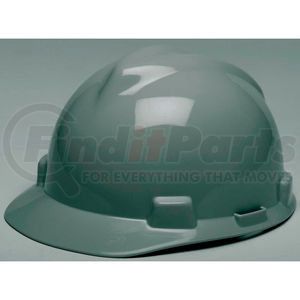 475364 by MSA - MSA V-Gard&#174; Hard Hats, Front Brim, Fas-Trac&#174; Suspension, Navy Gray, 475364